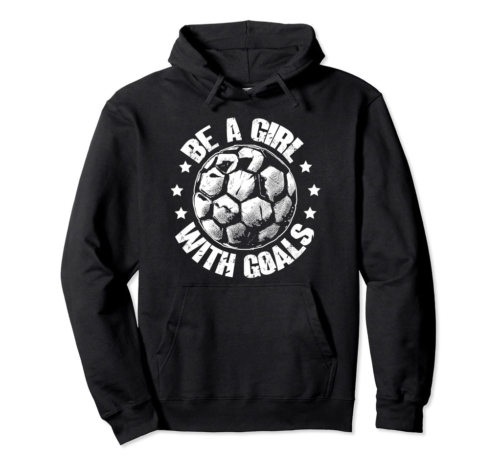 Be Goals Soccer Lovers Soccer Player Hoodie - Trendy Graphic Men Women
