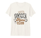 Soccer Moms Club Mama Coffee Mothers T-Shirt - Casual Everyday Wear Unisex