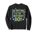 Big Brother Birthday Soccer Ball Goalie Sweatshirt - Graphic Print Unisex