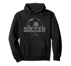Soccer Vibes Soccer Player Hoodie - Custom Art Print Unisex