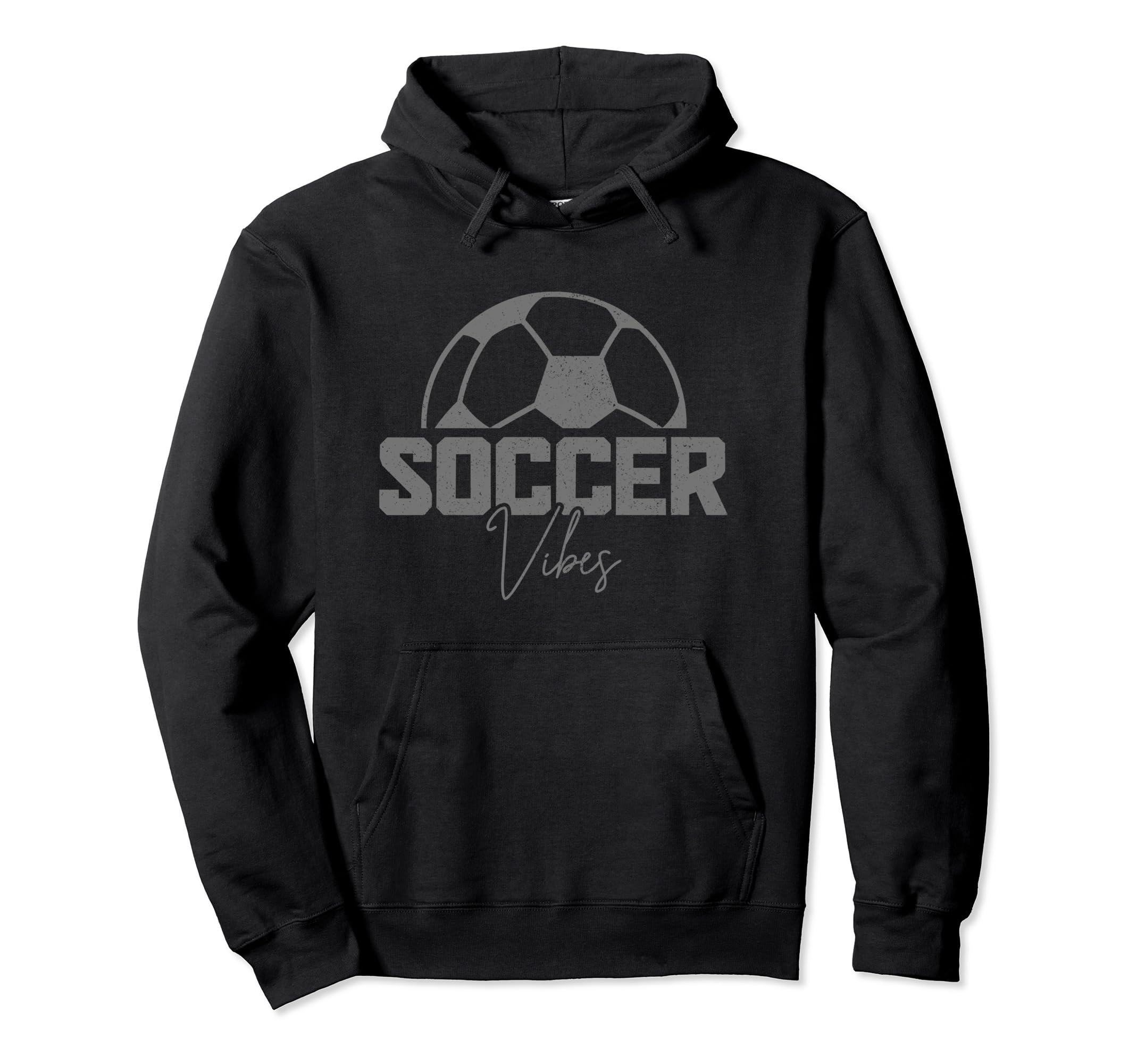 Soccer Vibes Soccer Player Hoodie - Custom Art Print Unisex