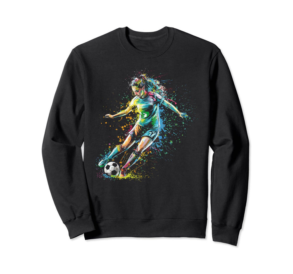 Soccer Soccer Player Sport Lover Sweatshirt - Novelty Apparel Unisex
