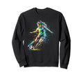Soccer Soccer Player Sport Lover Sweatshirt - Novelty Apparel Unisex