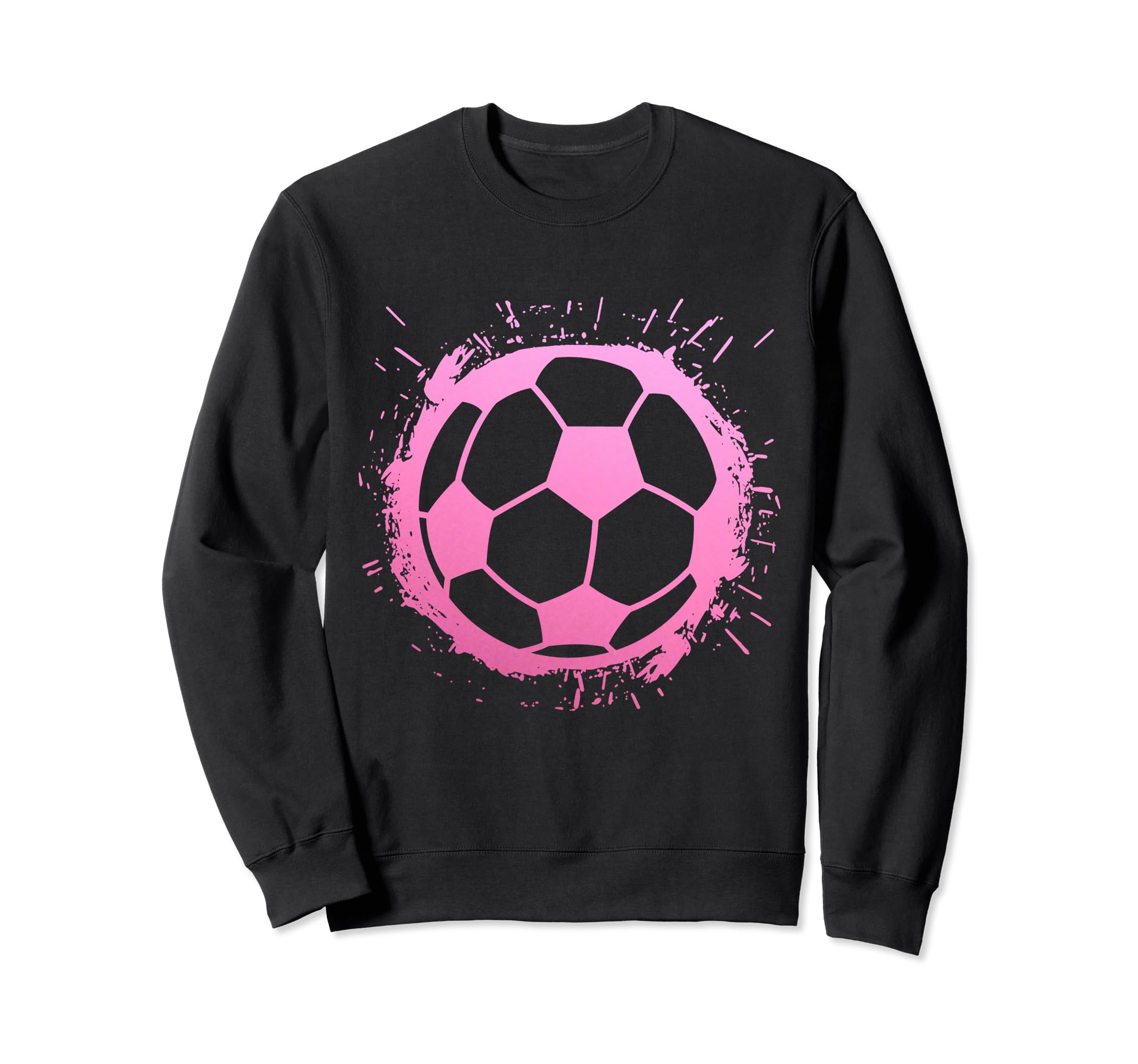 Soccer Player Ball Sports Sweatshirt - Trendy Graphic Unisex