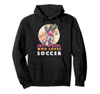 Just Who Loves Soccer Soccer Outfit Hoodie - Novelty Apparel Men Women