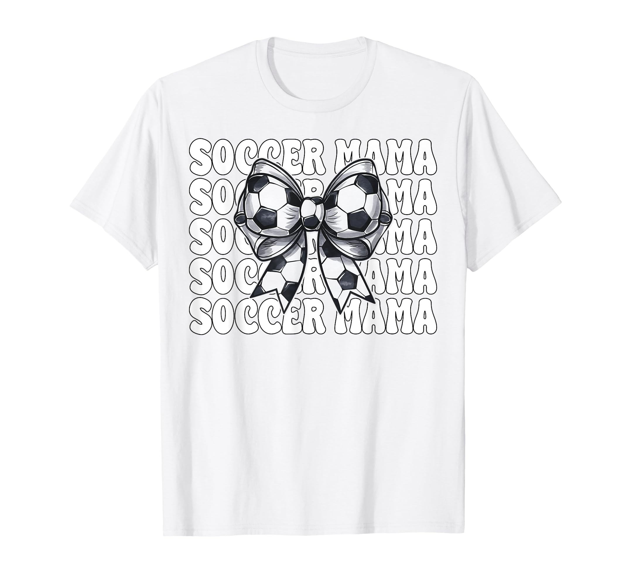 Soccer Mama Soccer Mom Mothers Day T-Shirt - Trendy Graphic Unisex