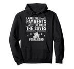 Funny Hockey Goalie Dad Hockey Goalkeeper Hoodie - Custom Art Print Unisex