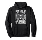 Net Crease Ice Hockey Goalkeeper Ice Hoodie - Custom Art Print Men Women