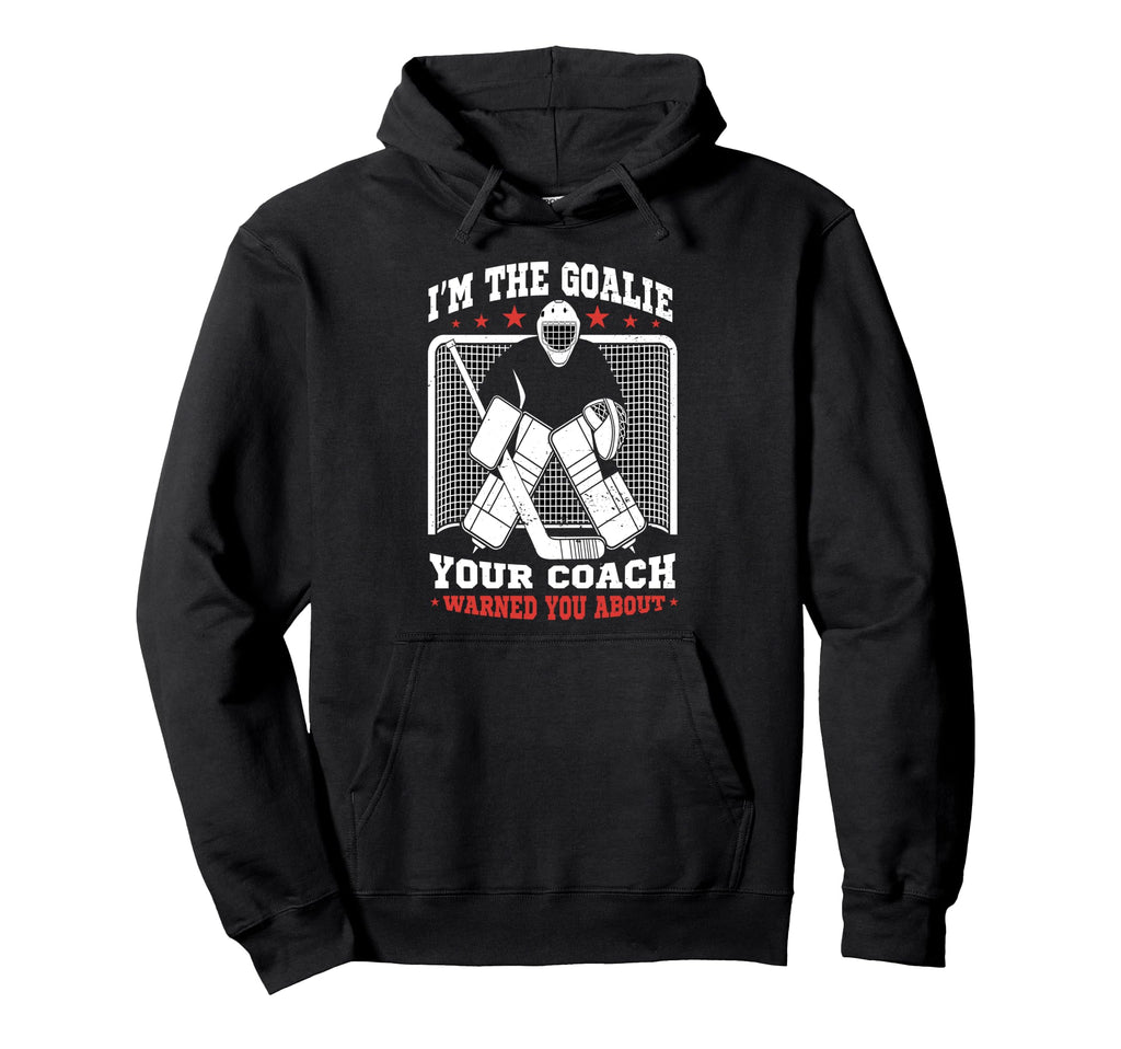 Hockey Goalie Ice Hockey Goalkeeper Hoodie - Custom Art Print for Adults
