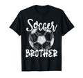 Soccer Brother Family Matching Team T-Shirt - Novelty Apparel for Adults