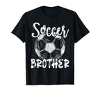Soccer Brother Family Matching Team T-Shirt - Novelty Apparel for Adults