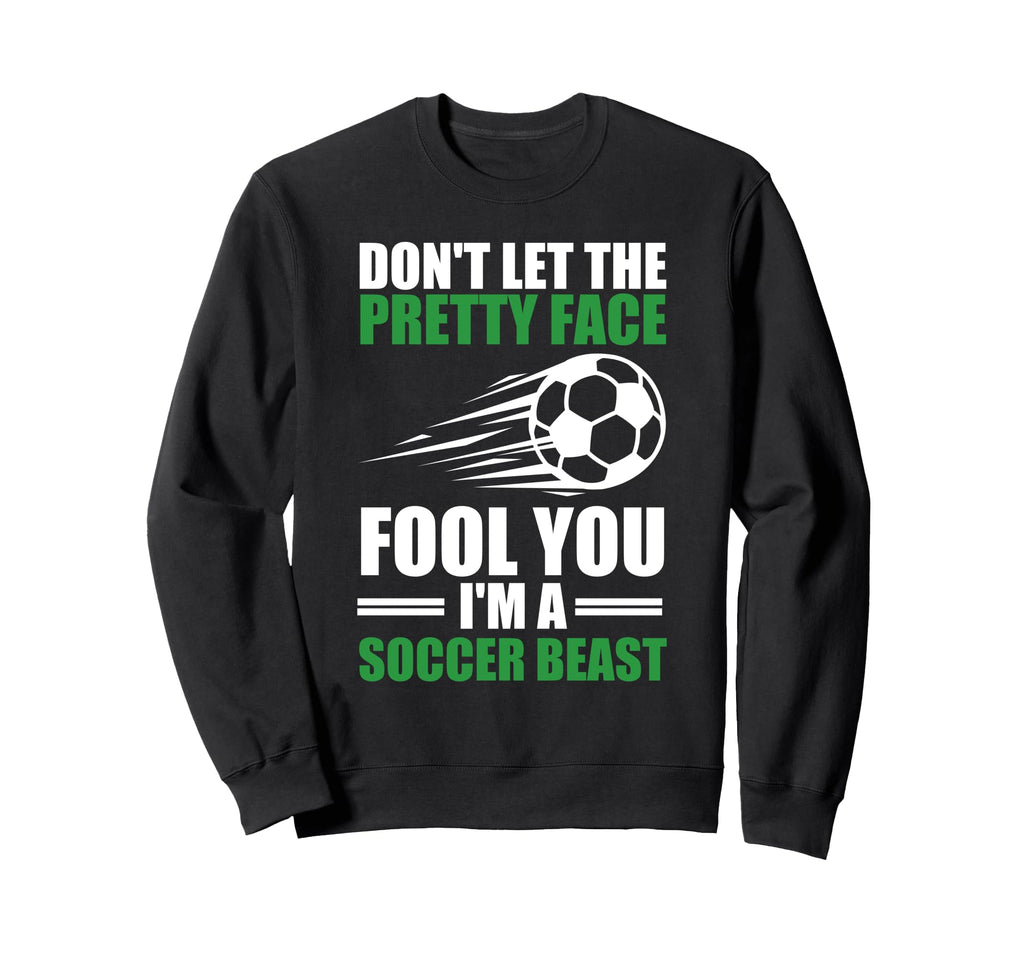 Best Soccer Teen Soccer Lover Player Sweatshirt - Custom Art Print Unisex