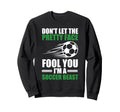 Best Soccer Teen Soccer Lover Player Sweatshirt - Custom Art Print Unisex