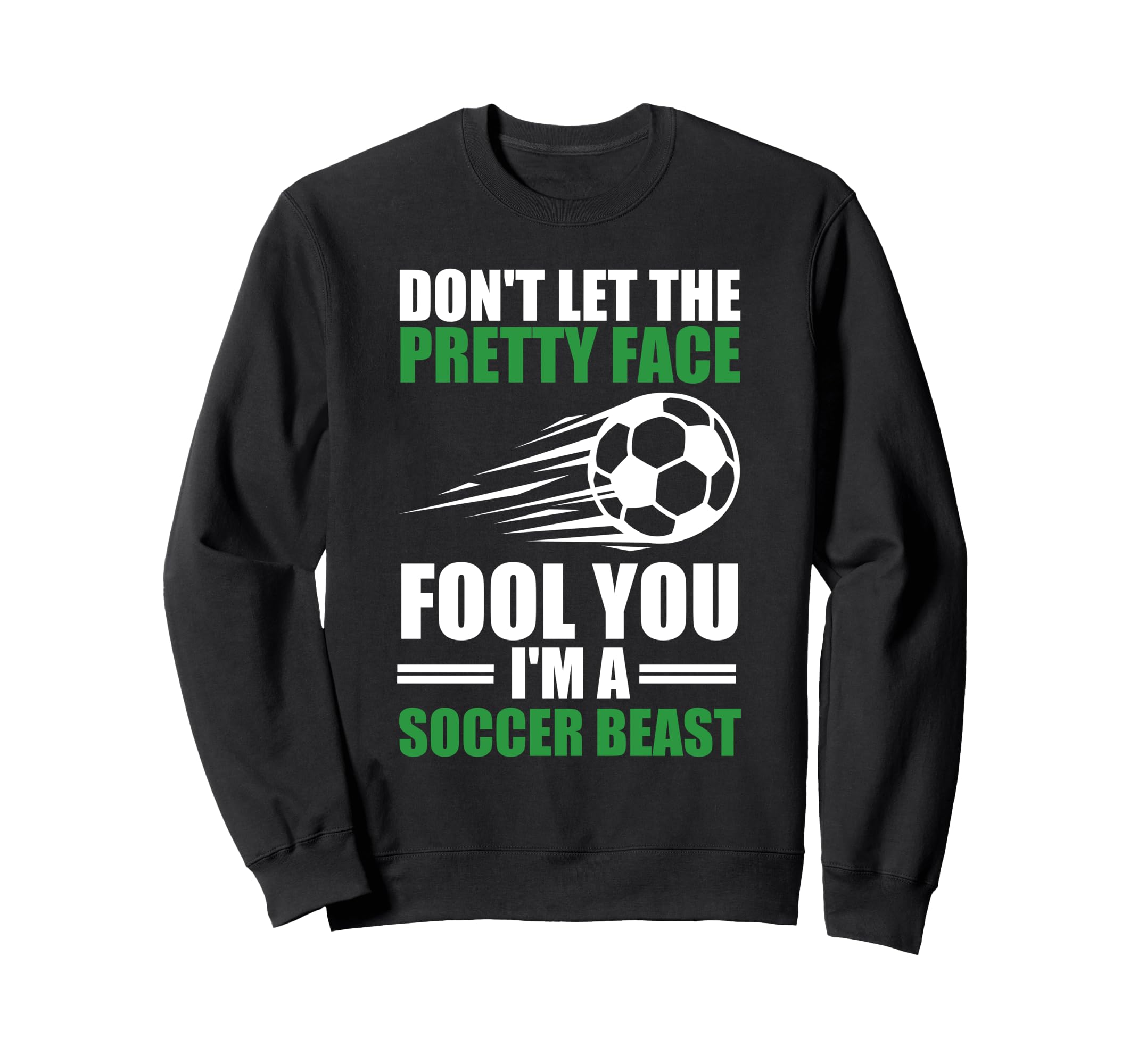 Best Soccer Teen Soccer Lover Player Sweatshirt - Custom Art Print Unisex