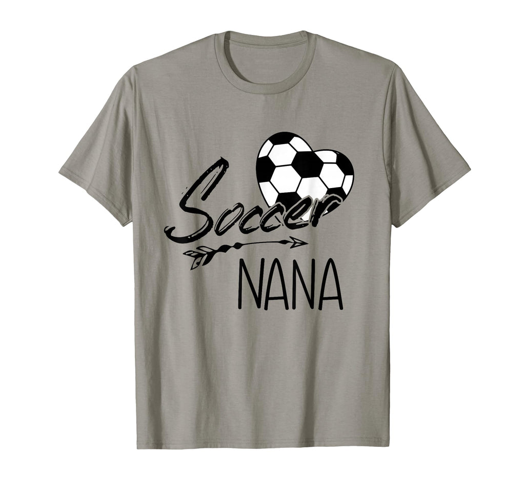Soccer Nana Womens Grandma Gift T-Shirt - Graphic Print Unisex