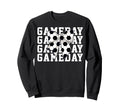 Soccer Lover Coquette Bow Game Sweatshirt - Custom Art Print for Adults