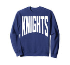 Knights Team Mascot School Sweatshirt - Aesthetic Graphic for Adults