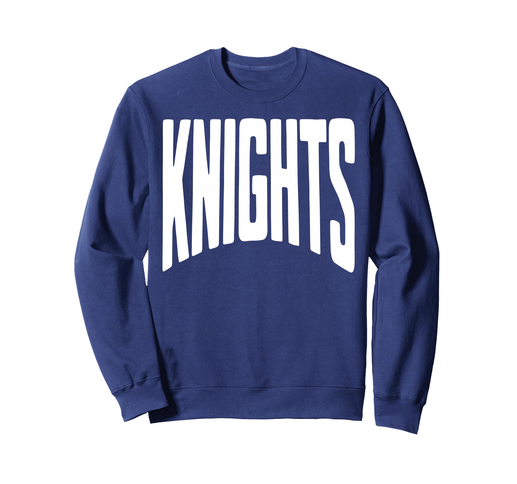 Knights Team Mascot School Sweatshirt - Aesthetic Graphic for Adults