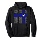 Senior Class 2024 Graduation 2024 Blue Hoodie - Fun Novelty Design Unisex