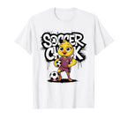 Soccer Chick Soccer Player Soccer T-Shirt - Streetwear Style for Adults