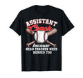 Baseball Assistant Coach Trust Me Im T-Shirt - Trendy Graphic for Adults