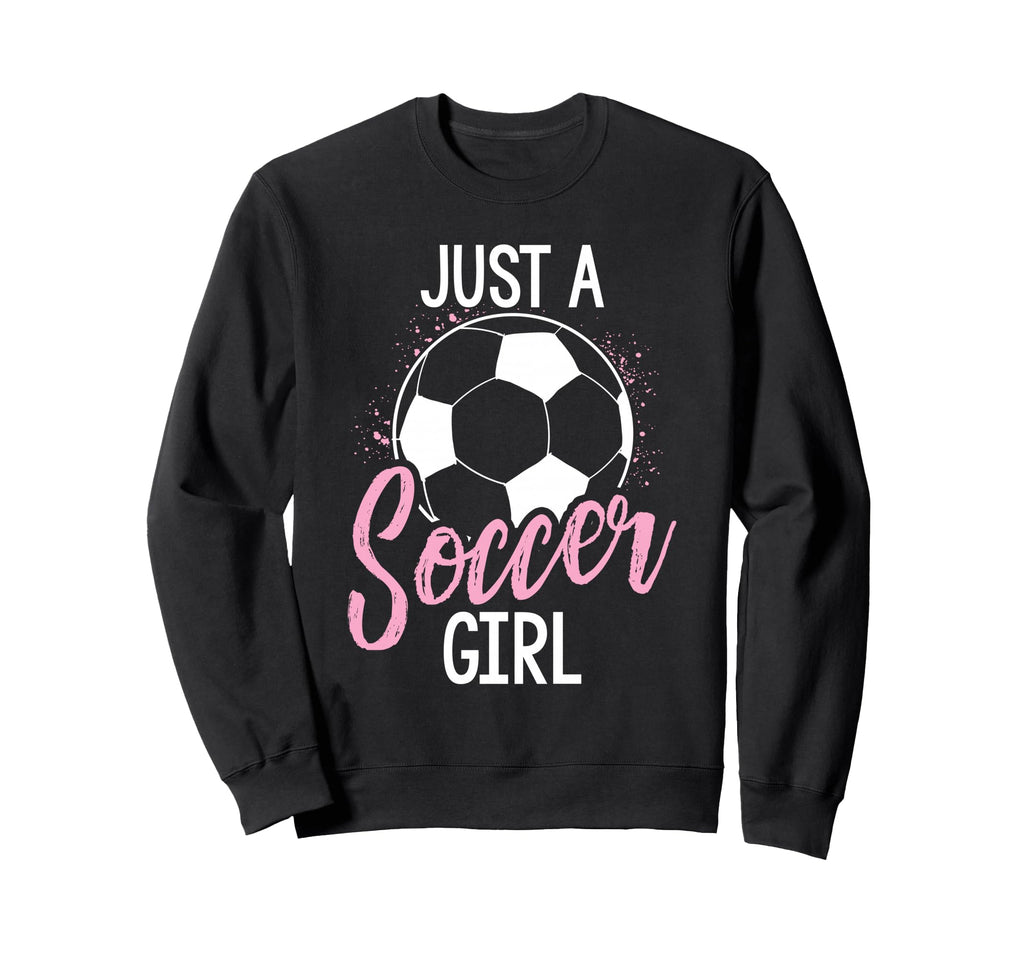 Just Soccer Sweatshirt - Minimalist Print Unisex