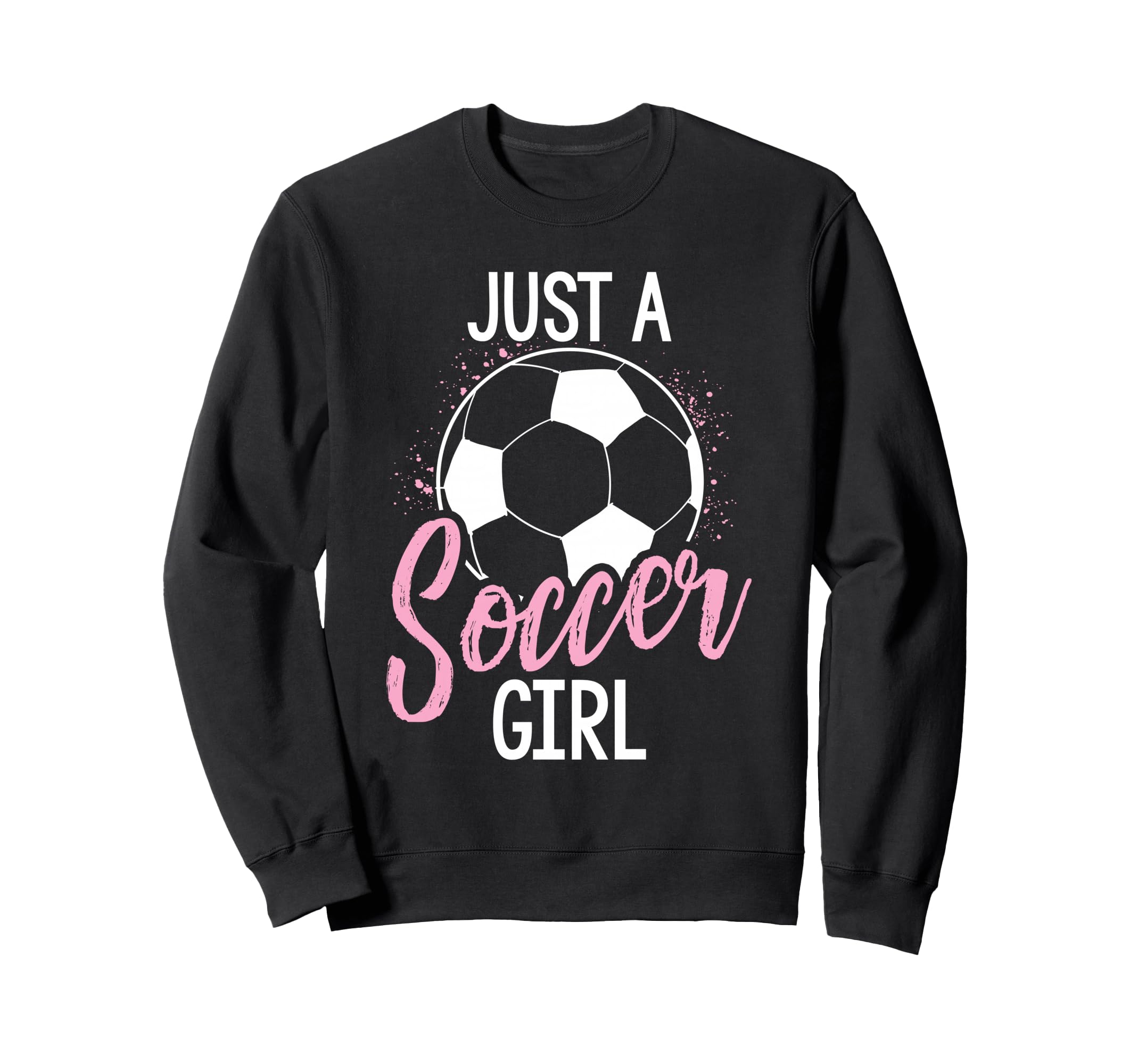 Just Soccer Sweatshirt - Minimalist Print Unisex