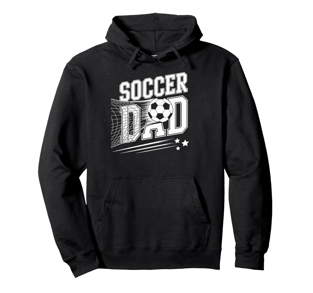Soccer Dad Football Soccer Player Hoodie - Fun Novelty Design Unisex