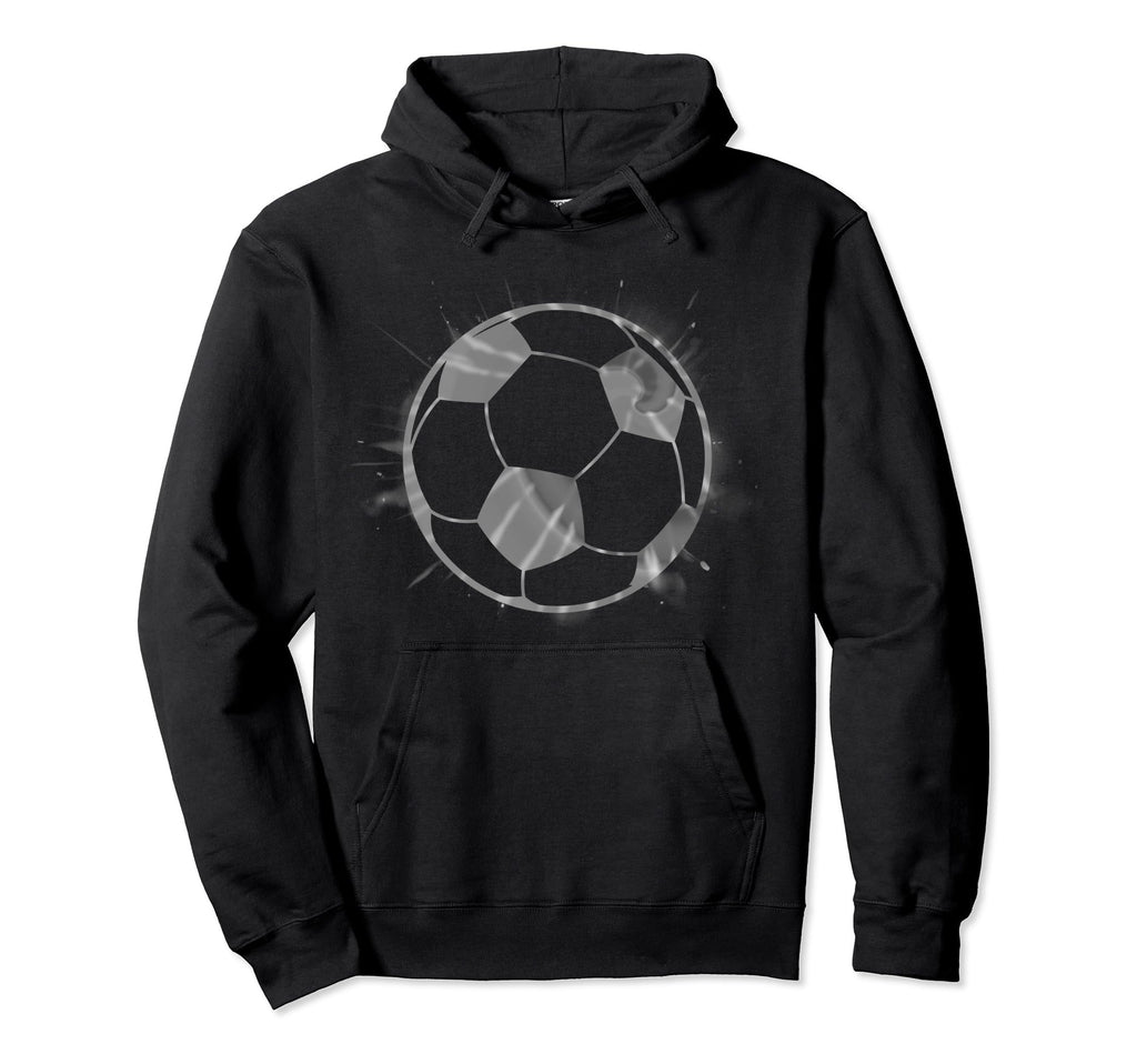 Soccer Ball Art Goalkeeper Soccer Player Hoodie - Unique Graphic Unisex