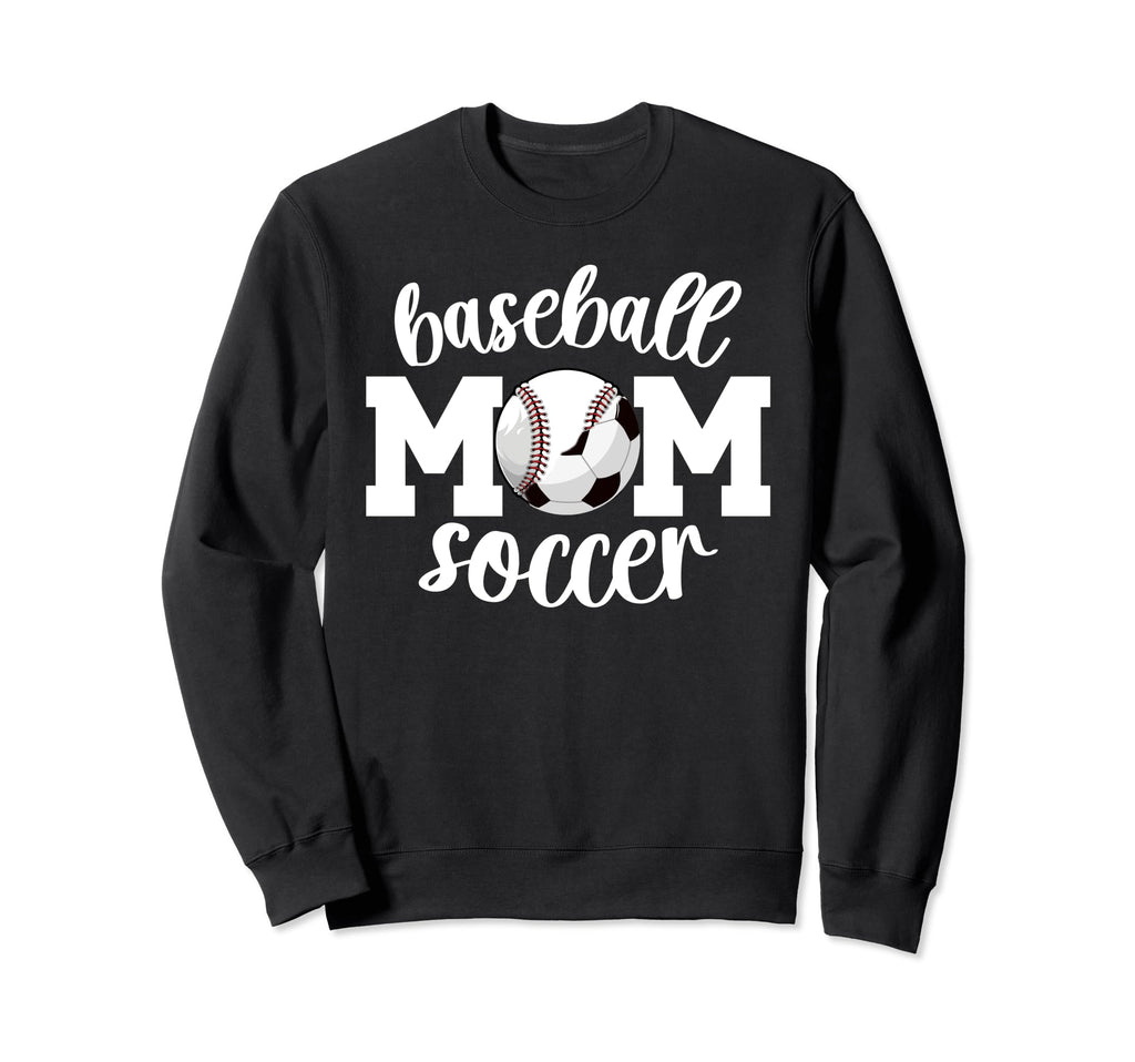 Soccer Baseball Mom Ballers Baseball Sweatshirt - Trendy Graphic Men Women