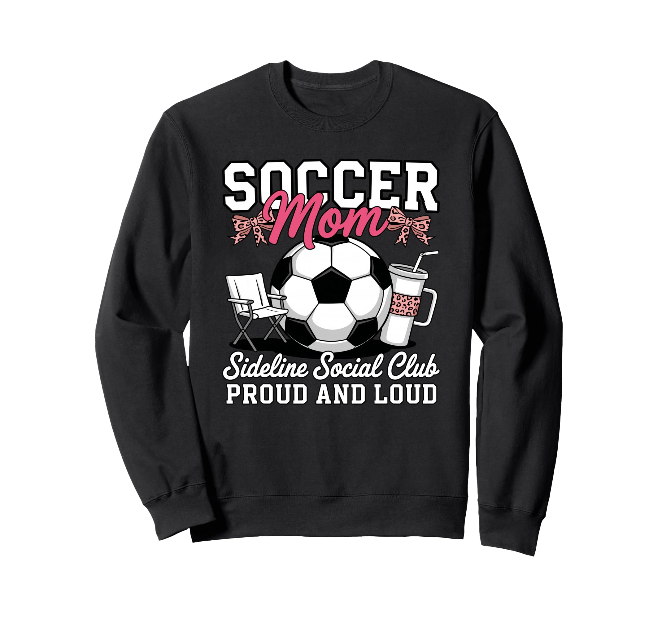 Soccer Mom Sideline Social Club Sweatshirt - Streetwear Style for Adults