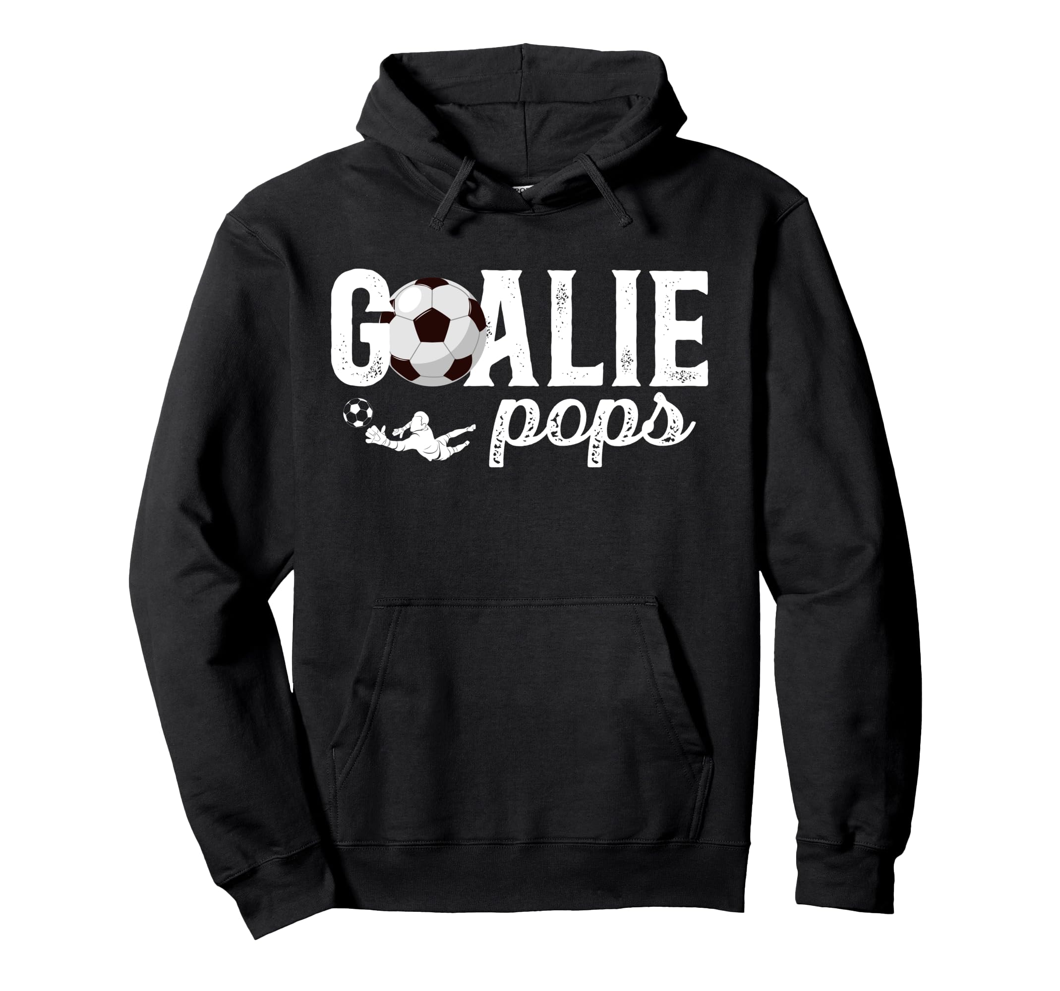 Soccer Goalie Pops Soccer Goalkeeper Hoodie - Trendy Graphic for Adults