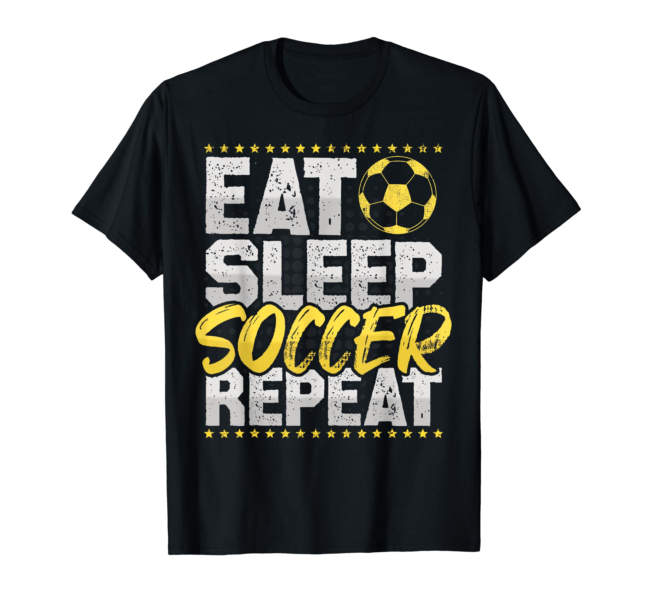 Soccer Repeat Soccer Player Soccer T-Shirt - Aesthetic Graphic Unisex