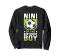Nini Birthday Soccer Player Bday Sweatshirt - Custom Art Print Men Women