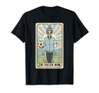 Soccer Mom Tarot Card Soccer Mama T-Shirt - Fun Novelty Design Men Women
