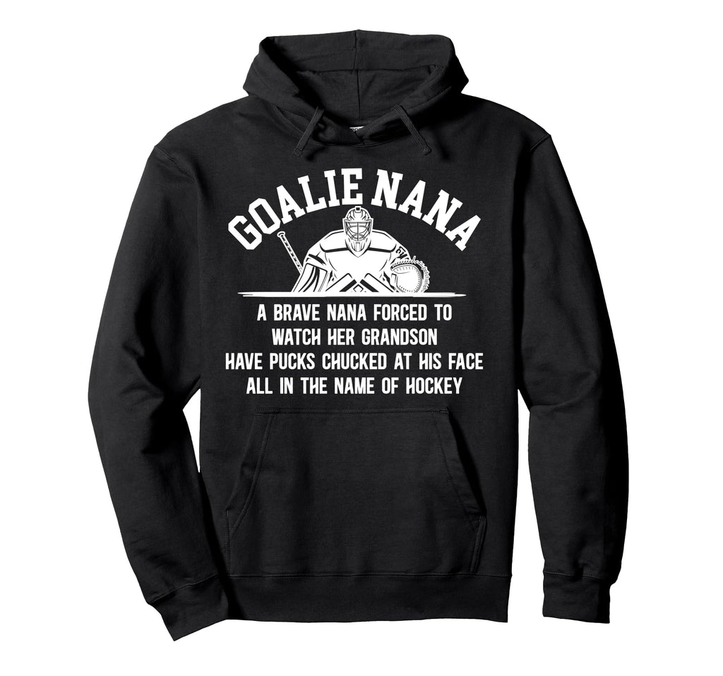 Hockey Goalie Nana Hockey Keeper Nana Hoodie - Streetwear Style for Adults