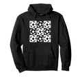Soccer Football Grid Goalie Passion Hoodie - Minimalist Print Men Women