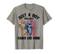 Just Who Loves Soccer Ramen And T-Shirt - Casual Everyday Wear Unisex