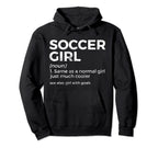 Funny Soccer Definition Goals Hoodie - Novelty Apparel for Adults
