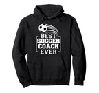 Thank You Gift Soccer Coach Best Coach Hoodie - Streetwear Style Unisex