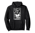 Funny Soccer Mom Skeleton Tarot Card Hoodie - Graphic Print Unisex