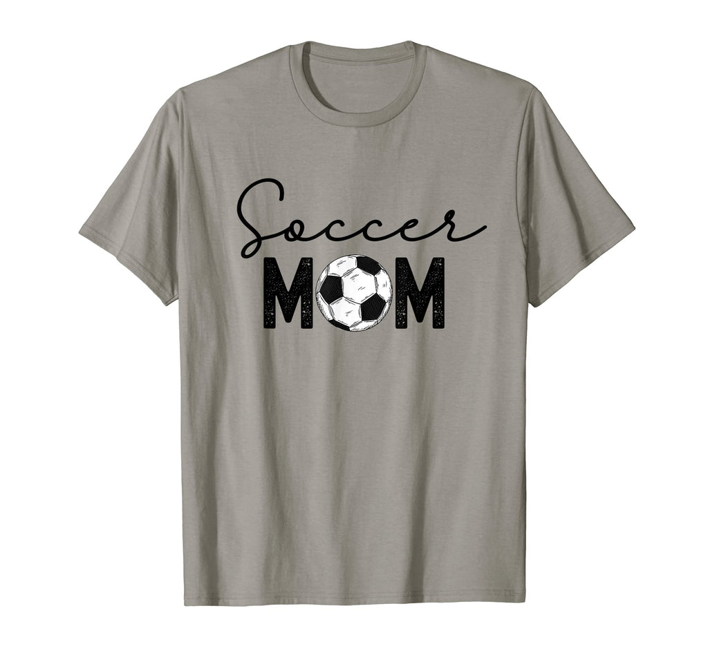 Soccer Mom Proud Soccer Mama Soccer T-Shirt - Custom Art Print Men Women
