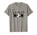 Soccer Mom Proud Soccer Mama Soccer T-Shirt - Custom Art Print Men Women