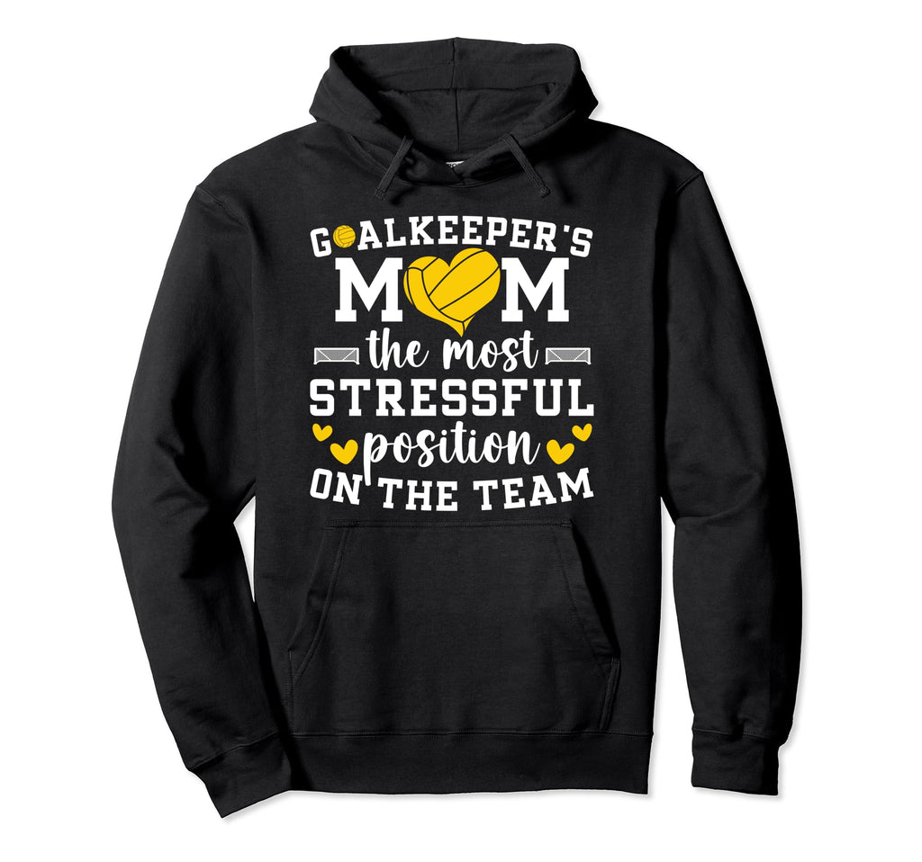 Funny Water Polo Goalkeeper Mom Water Hoodie - Novelty Apparel for Adults