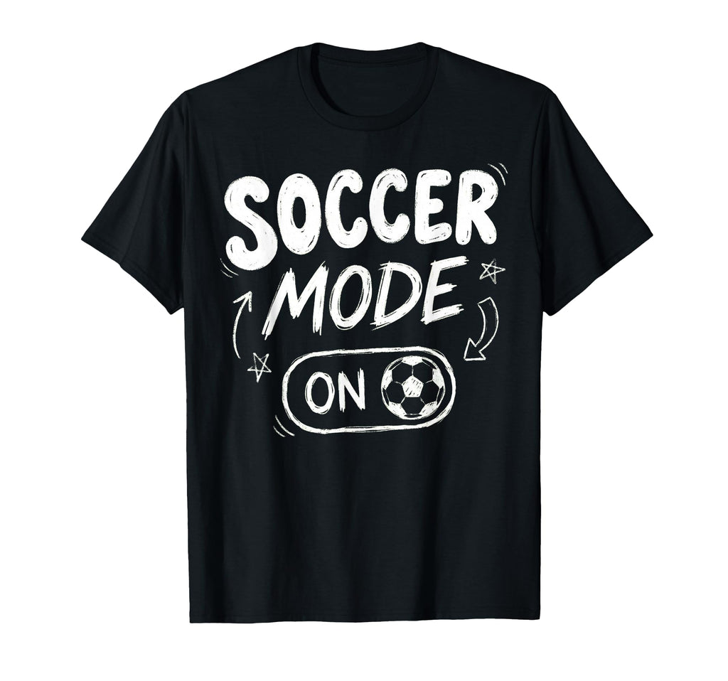 Soccer Mode Funny Striker Football T-Shirt - Streetwear Style Men Women