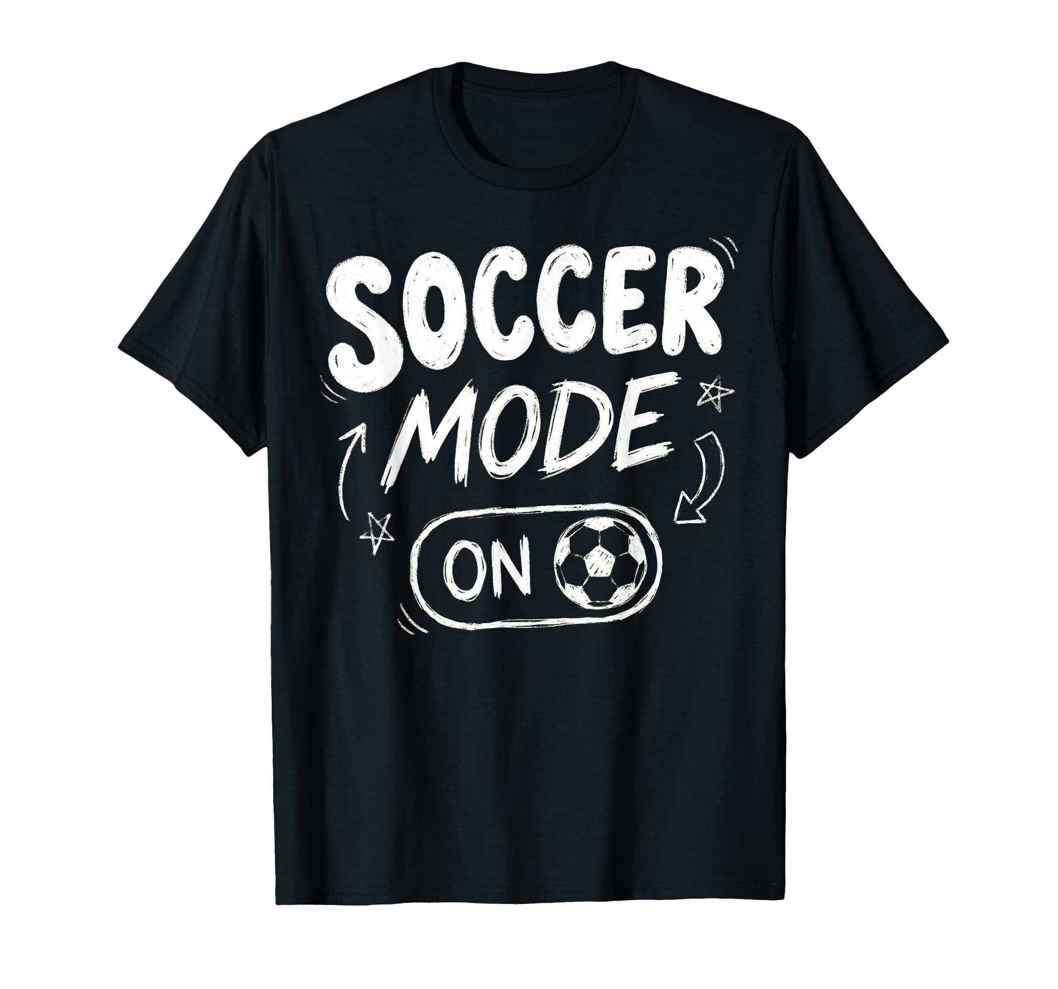 Soccer Mode Funny Striker Football T-Shirt - Streetwear Style Men Women