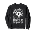 Soccer Senior 2027 Uncle Sweatshirt - Casual Everyday Wear for Adults