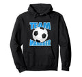 Soccer Team Manager Soccer Ball Hoodie - Streetwear Style for Adults