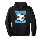 Soccer Team Manager Soccer Ball Hoodie - Streetwear Style for Adults