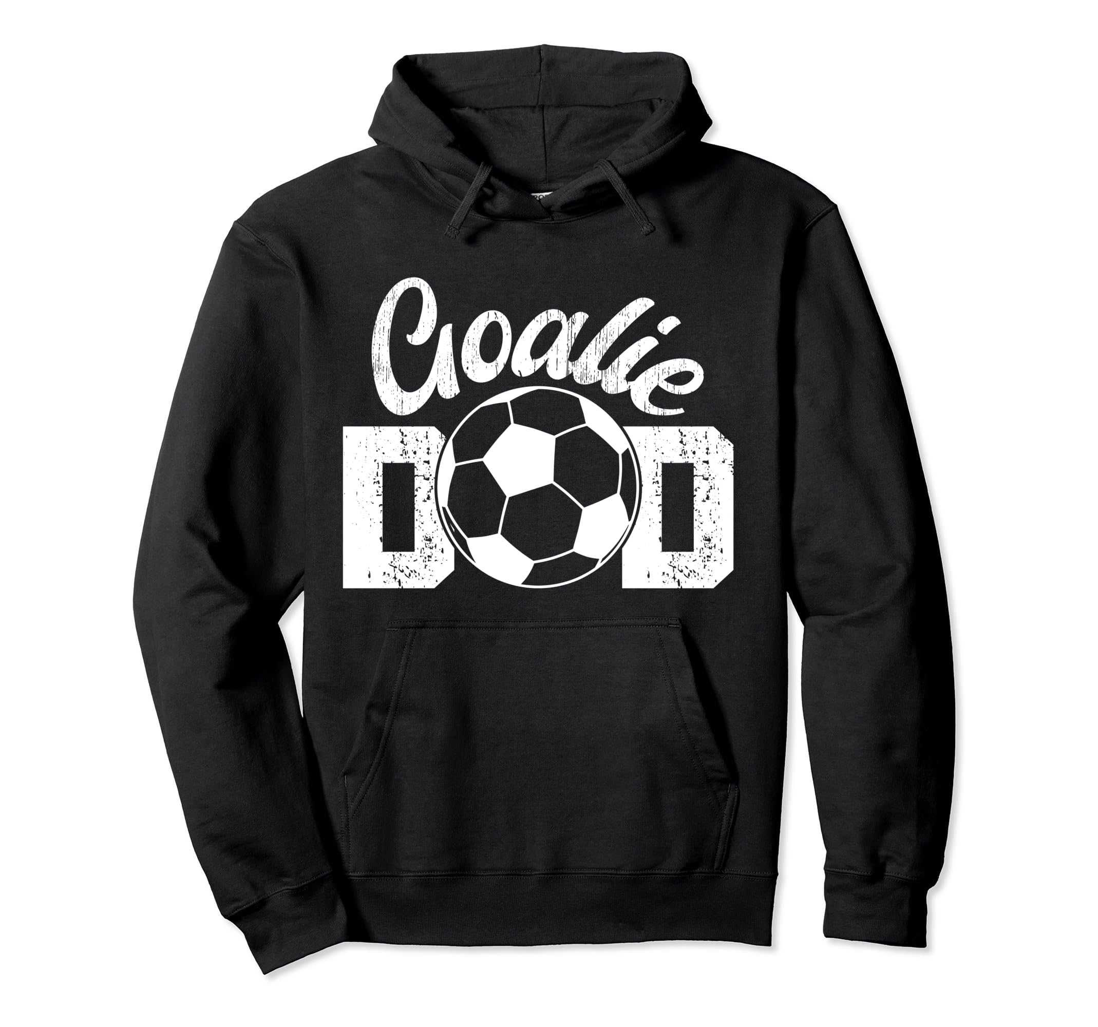 Soccer Goalie Dad Proud Dad Soccer Hoodie - Minimalist Print Unisex